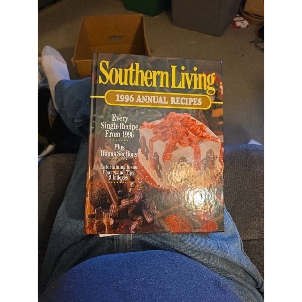 Vintage Southern Living 1996 Annual Recipes Hardcover